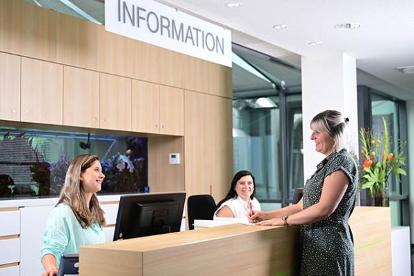 Reception of Urology Planegg
